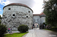 Tallinn, Eesti (Таллин, Эстония) - Большие Морские ворота и Башня Толстая Маргарита 