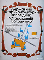 Туристическая карта - Владимир-Волынский