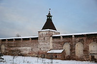 Борисоглебский монастырь -.Башни северной стены .Башня северной стены