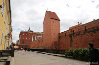 Рига (Riga) Фрагмент городской стены и башня Рамера