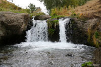 Шакинский водопад 