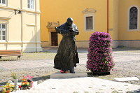 Prešov (Прешов) Памятник папе Римскому Иоанну Павлу II