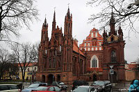 Вильнус (Vilnius) Костел Святой Анны