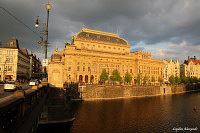 Прага (Praha) Национальный театр Чехии