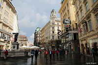 Вена (Wien) Улица Грабен