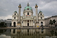 Вена (Wien) Церковь Карлскирхе