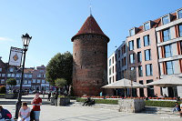 Гданьск (Gdańsk) Башня Лебедь