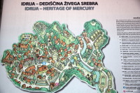 Идрия- туристическая карта (Idrija - map)