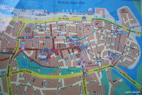 Росток - туристическая карта (Rostock - map)