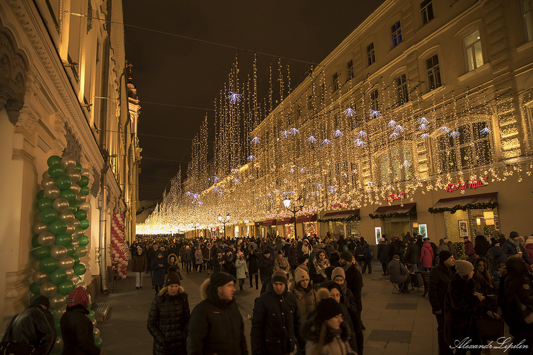 Предновогодняя Москва 2018