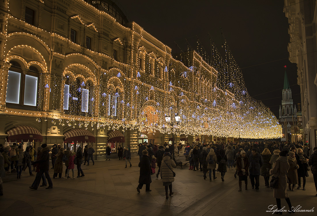 Предновогодняя Москва 2018