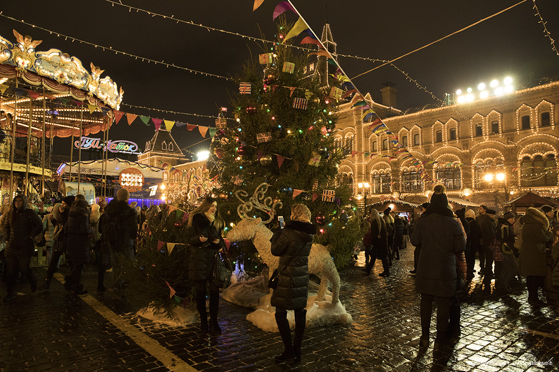 Предновогодняя Москва 2018