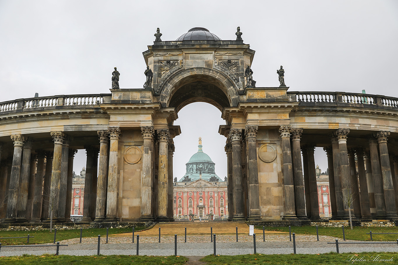 Парк Сан-Суси - Потсдам (Potsdam) - Германия (Deutschland)