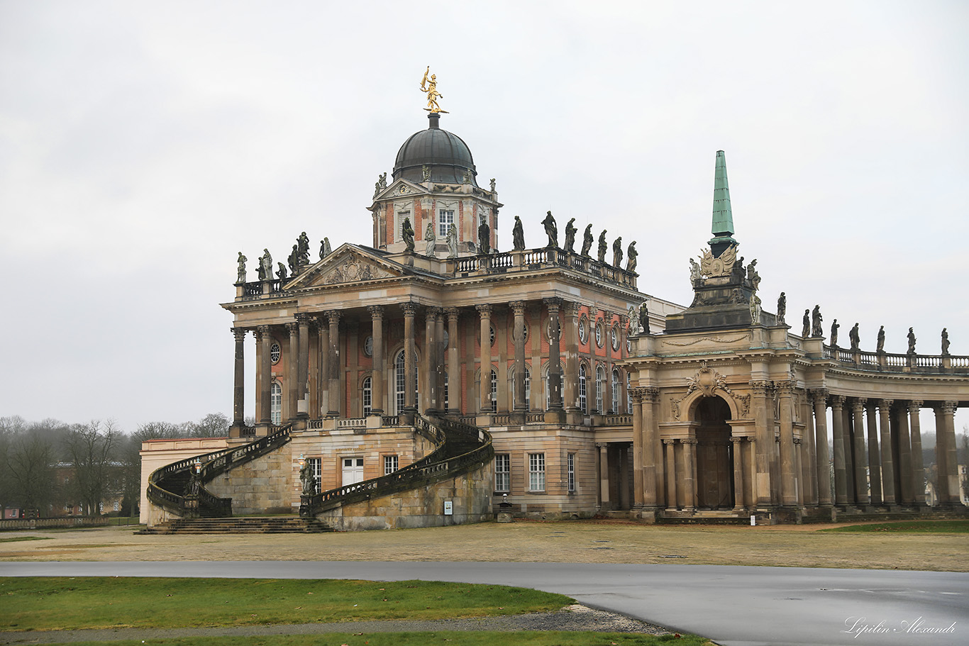 Парк Сан-Суси - Потсдам (Potsdam) - Германия (Deutschland)