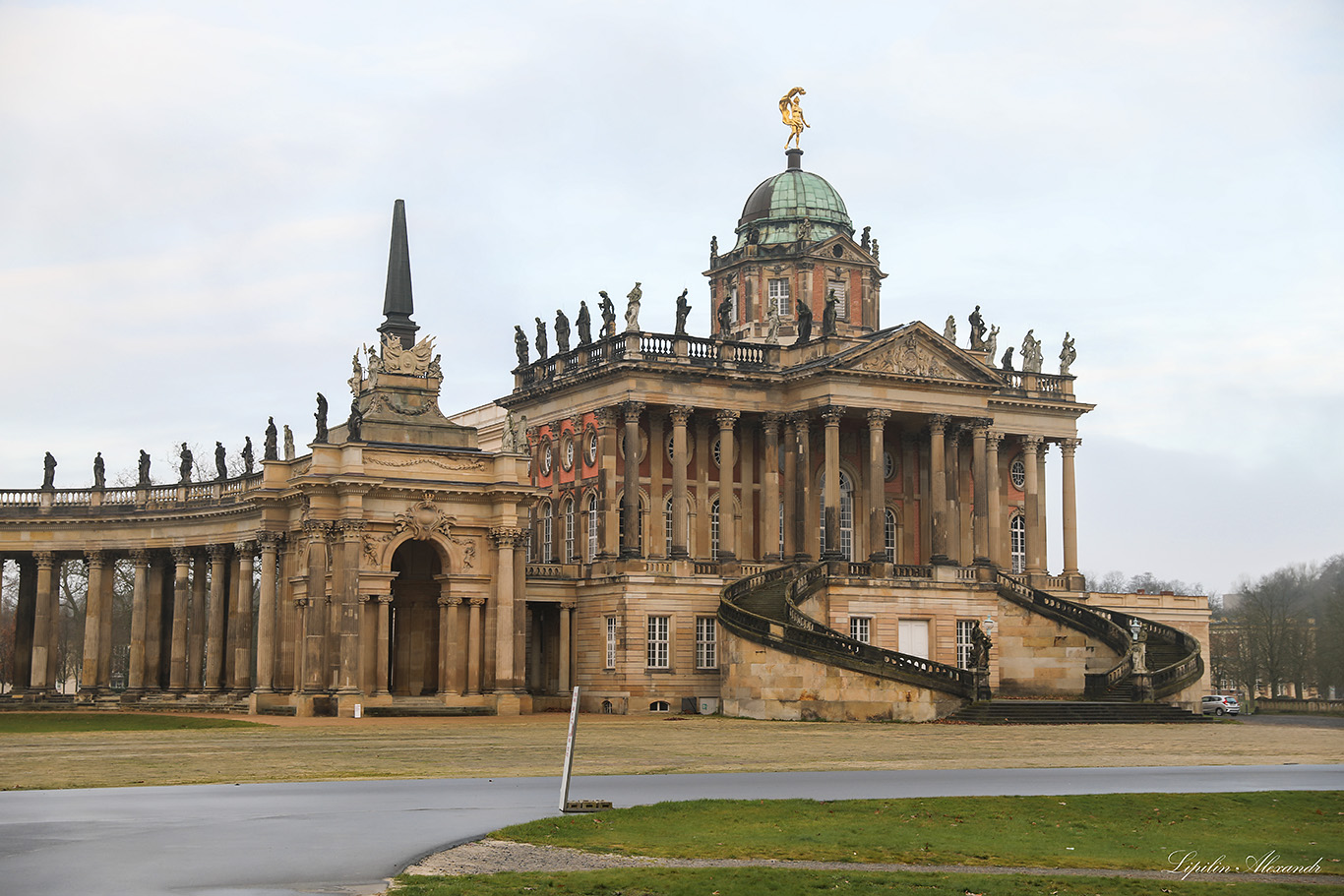 Парк Сан-Суси - Потсдам (Potsdam) - Германия (Deutschland)