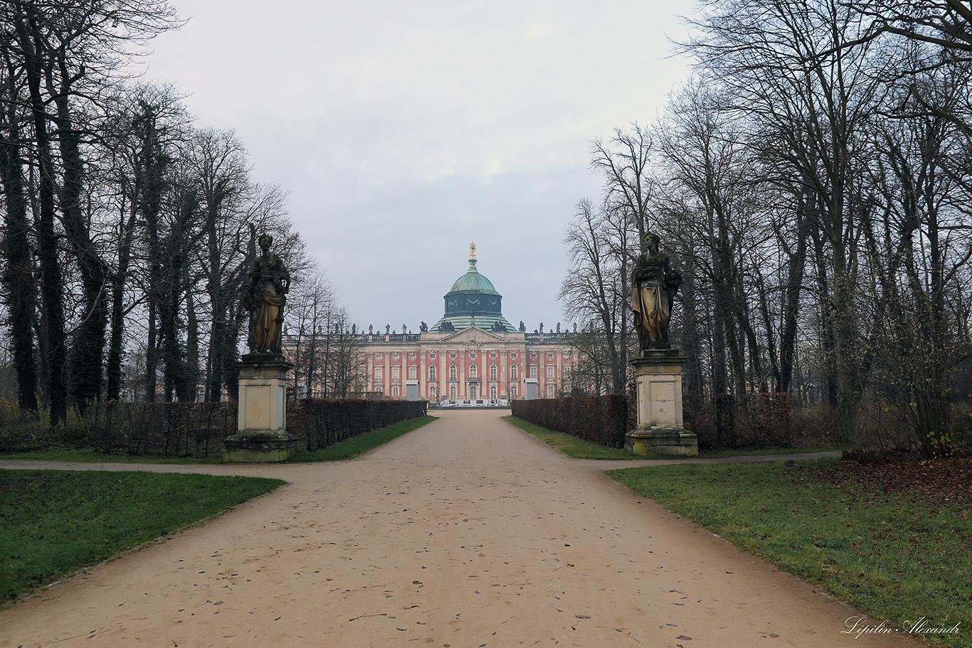 Парк Сан-Суси - Потсдам (Potsdam) - Германия (Deutschland)