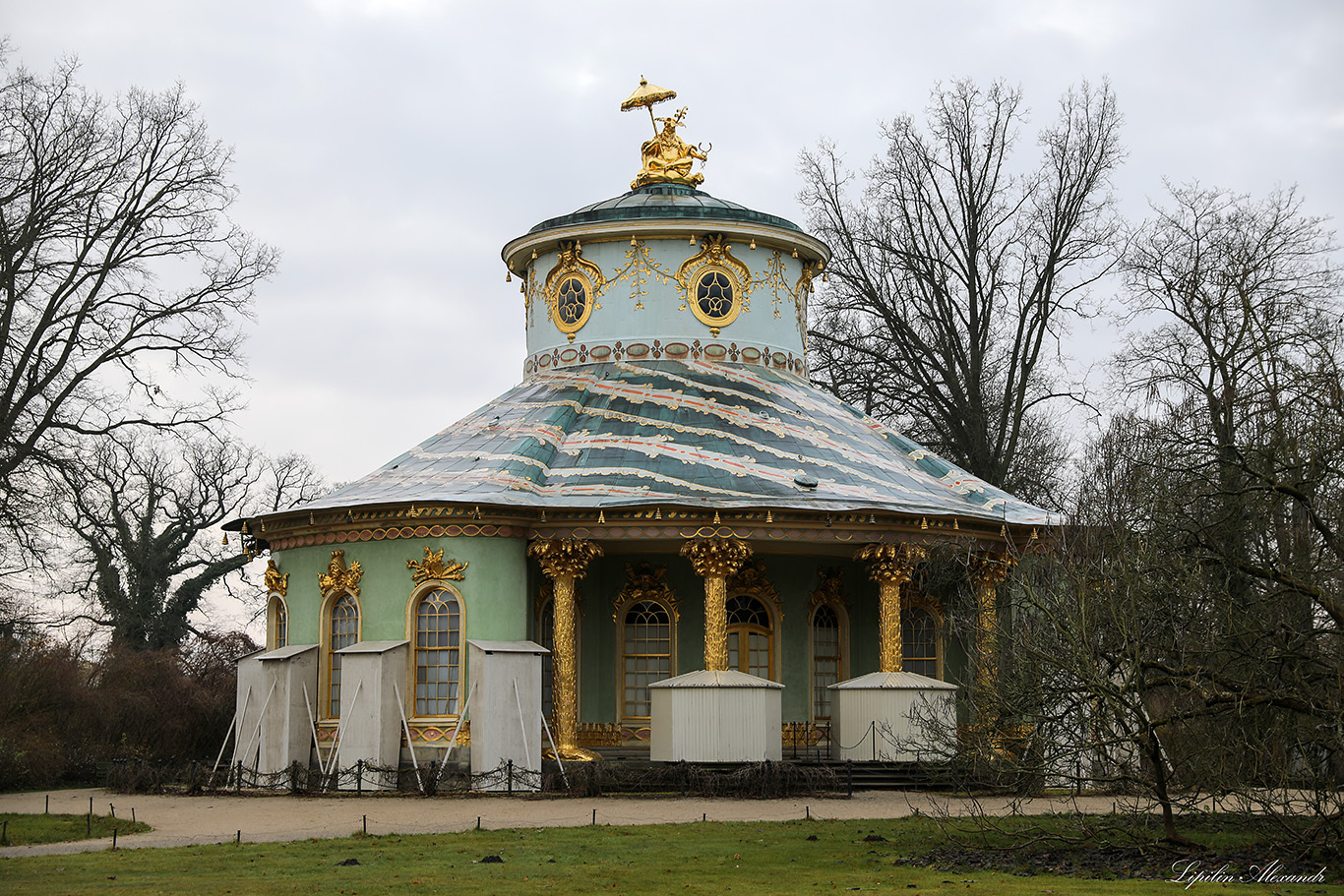 Парк Сан-Суси - Потсдам (Potsdam) - Германия (Deutschland)