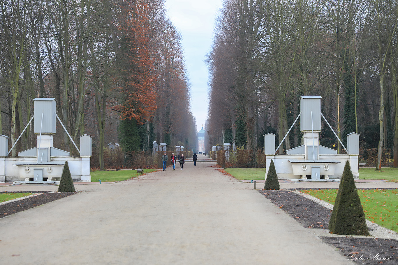 Парк Сан-Суси - Потсдам (Potsdam) - Германия (Deutschland)