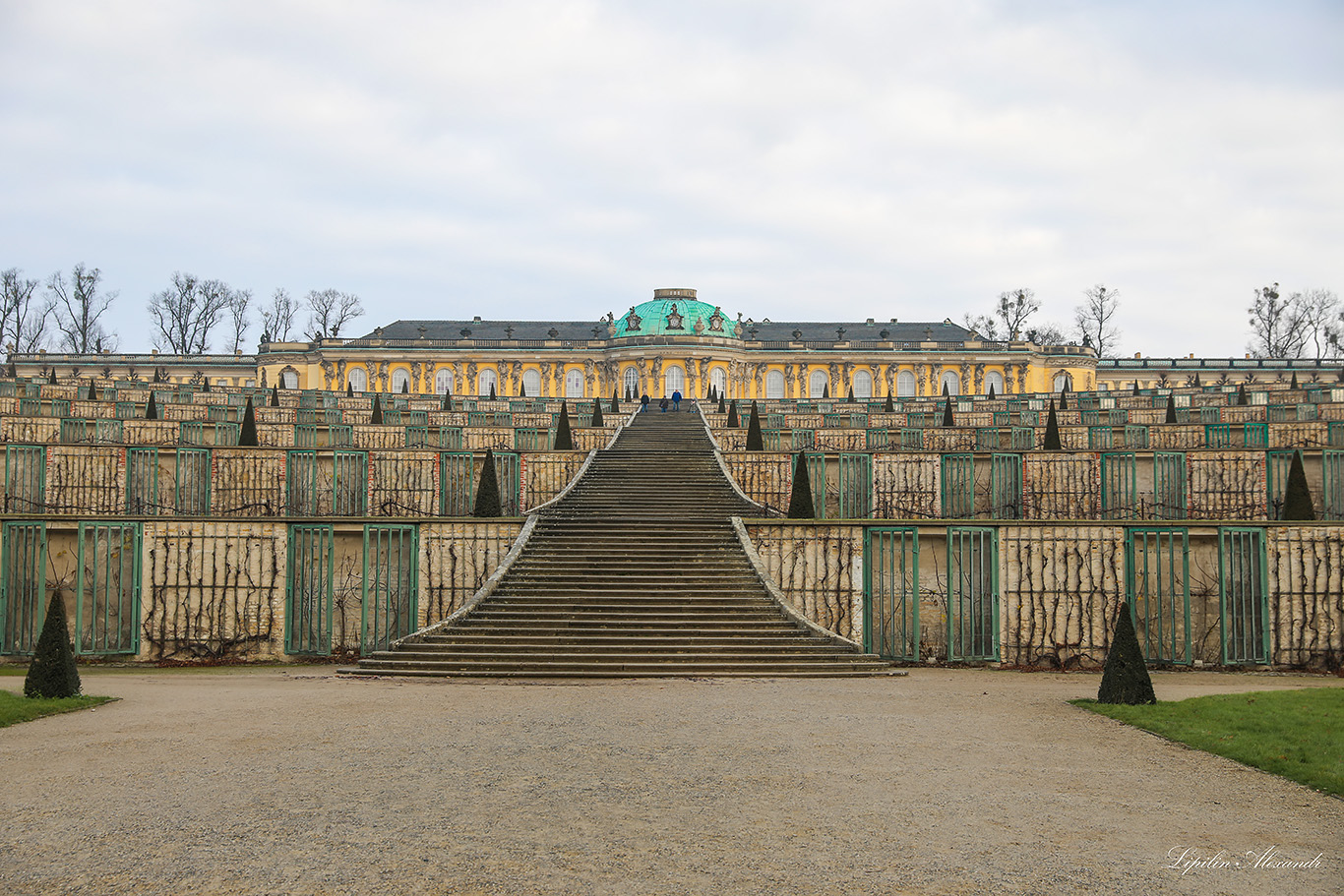 Дворец Сан-Суси - Потсдам (Potsdam) - Германия (Deutschland)