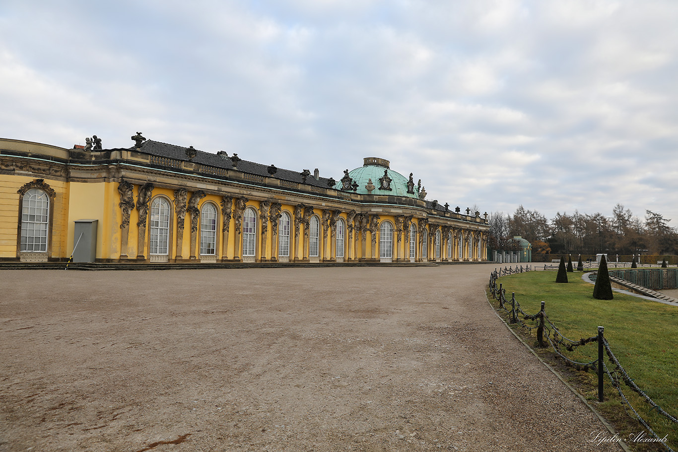 Дворец Сан-Суси - Потсдам (Potsdam) - Германия (Deutschland)