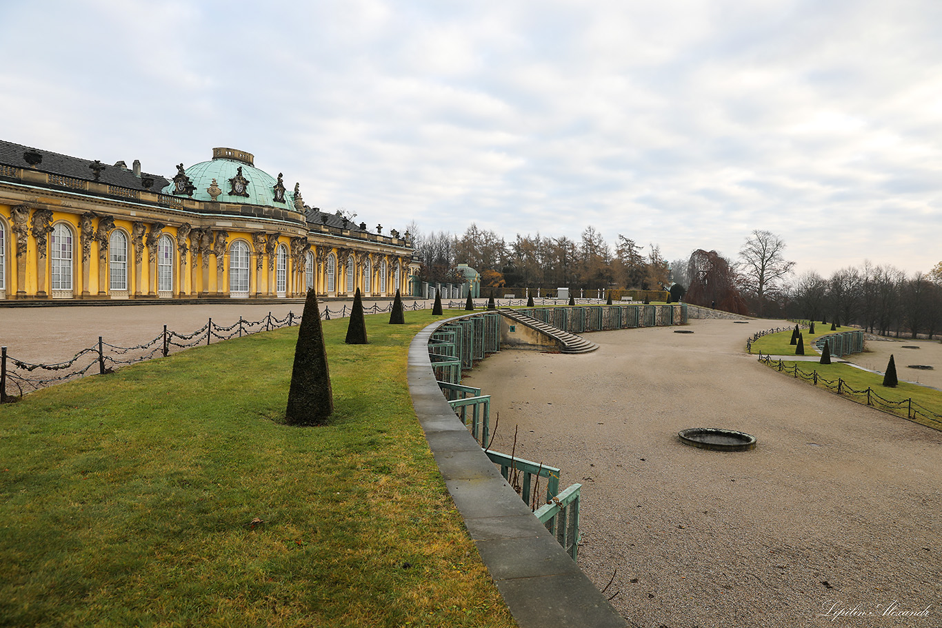 Дворец Сан-Суси - Потсдам (Potsdam) - Германия (Deutschland)