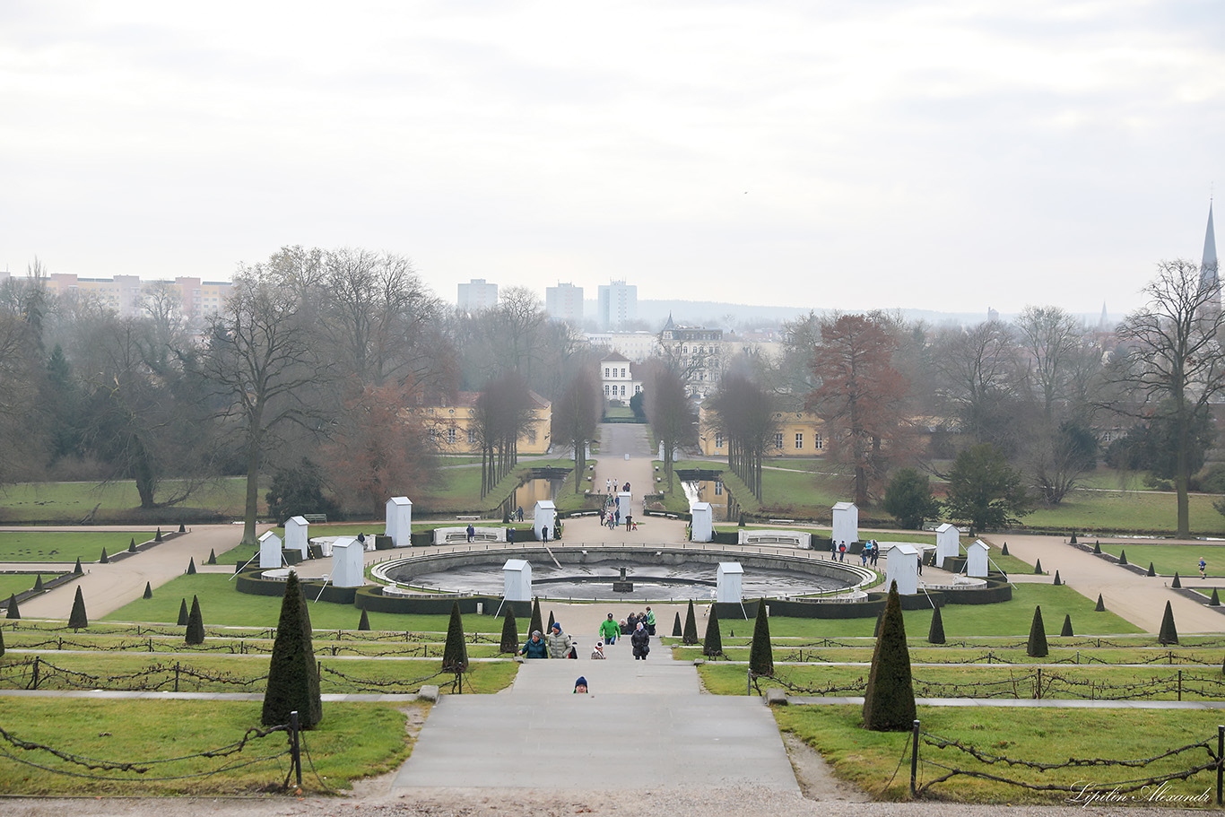 Дворец Сан-Суси - Потсдам (Potsdam) - Германия (Deutschland)