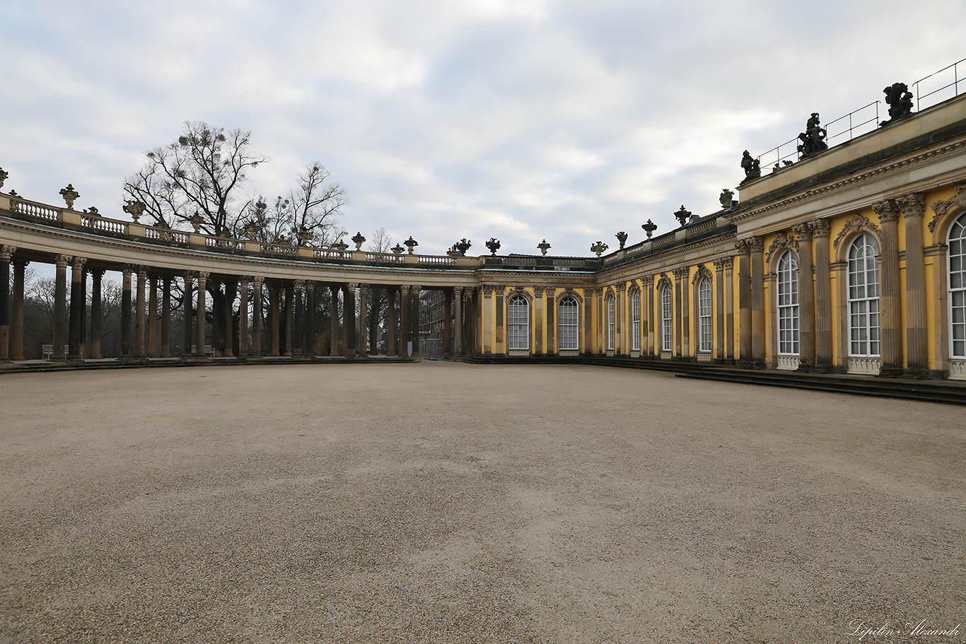 Дворец Сан-Суси - Потсдам (Potsdam) - Германия (Deutschland)