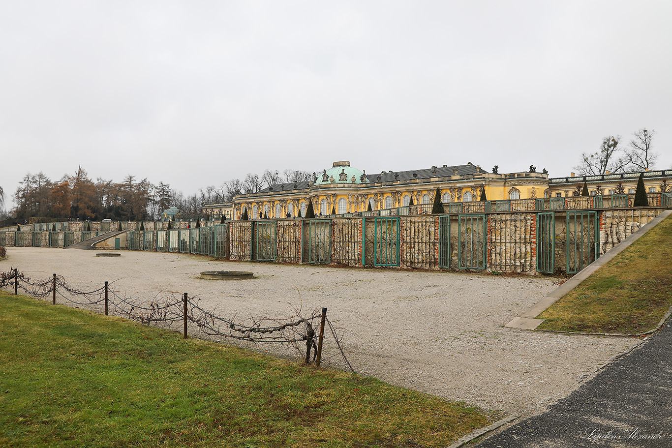 Дворец Сан-Суси - Потсдам (Potsdam) - Германия (Deutschland)