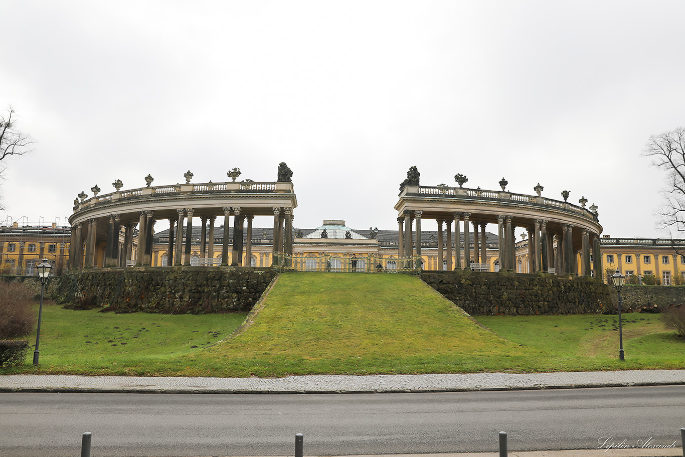 Дворец Сан-Суси - Потсдам (Potsdam) - Германия (Deutschland)