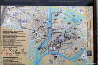 Градец Кралове - Туристическая карта (Hradec Králové - map)