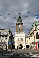 Пардубице (Pardubice) Башня Зеленых врат 