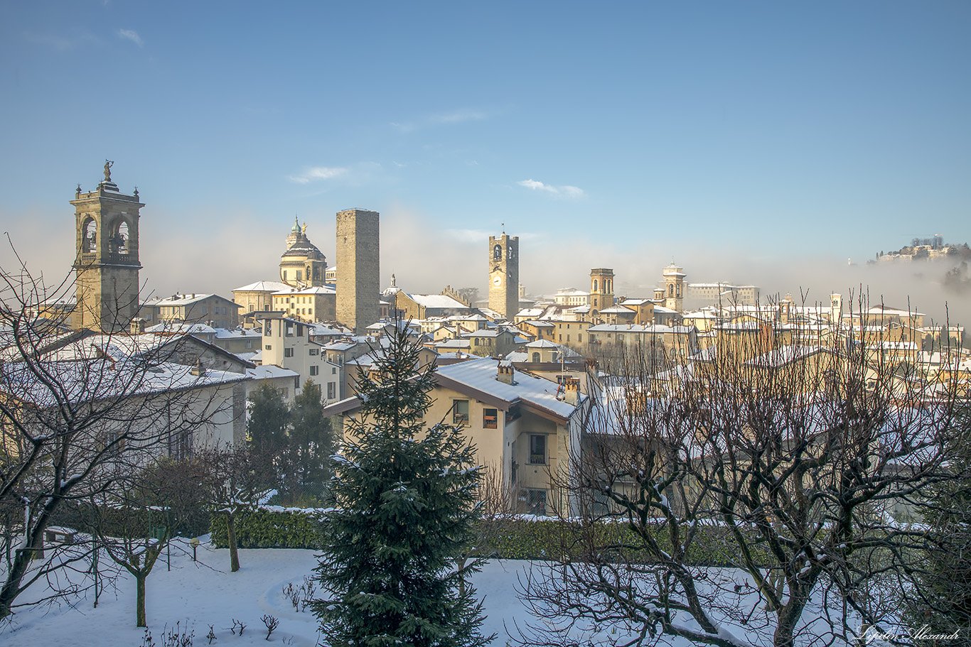 Бергамо (Bergamo) - Италия (Italia) - Città Alta 