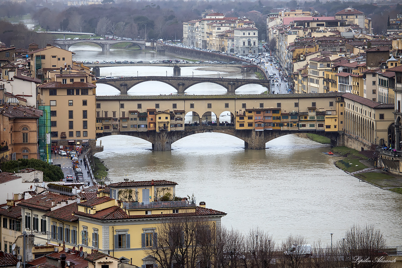 Площадь Микеланджело - Флоренция (Firenze) - Италия (Italia)