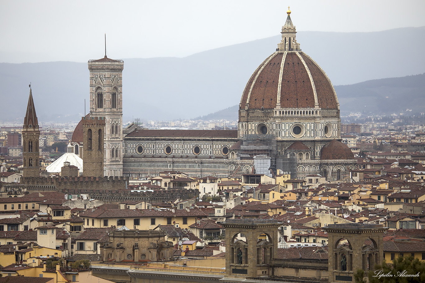 Площадь Микеланджело - Флоренция (Firenze) - Италия (Italia)