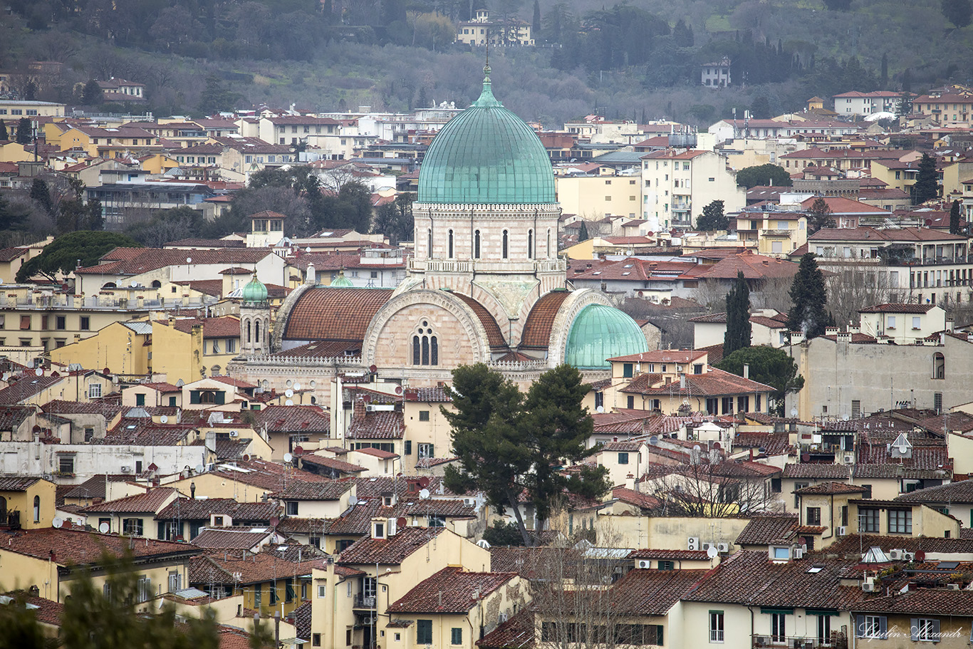 Площадь Микеланджело - Флоренция (Firenze) - Италия (Italia)