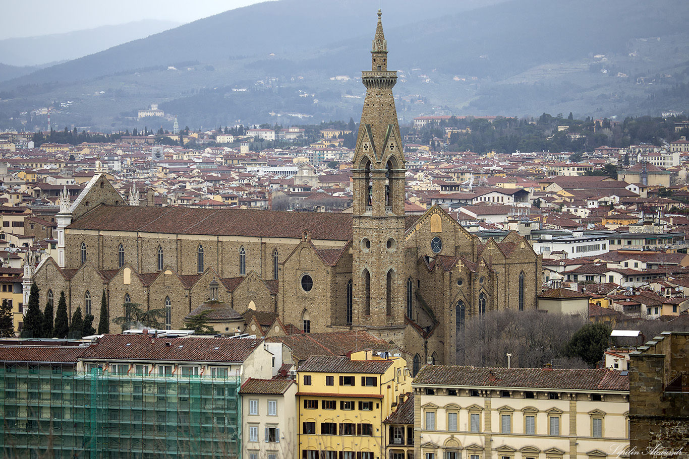 Площадь Микеланджело - Флоренция (Firenze) - Италия (Italia)