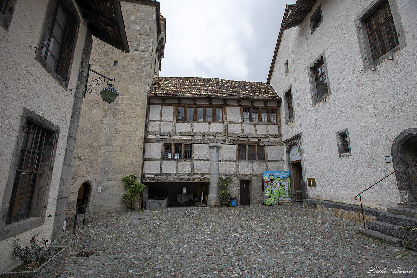 Замок Эгль - Эгль (Aigle) - Швейцария (Switzerland) -  Aigle Castle