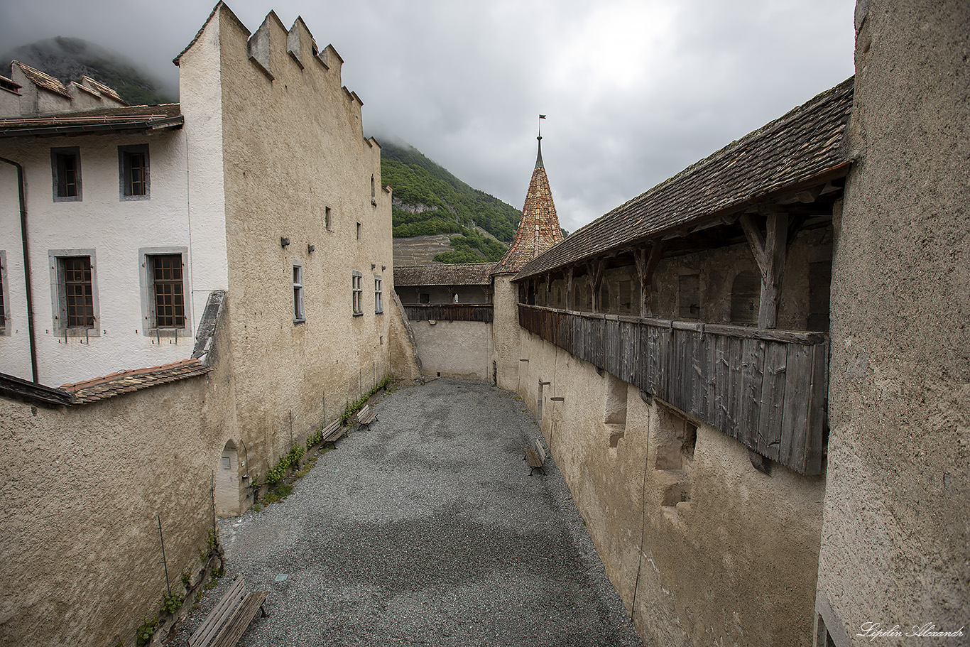 Замок Эгль - Эгль (Aigle) - Швейцария (Switzerland) -  Aigle Castle