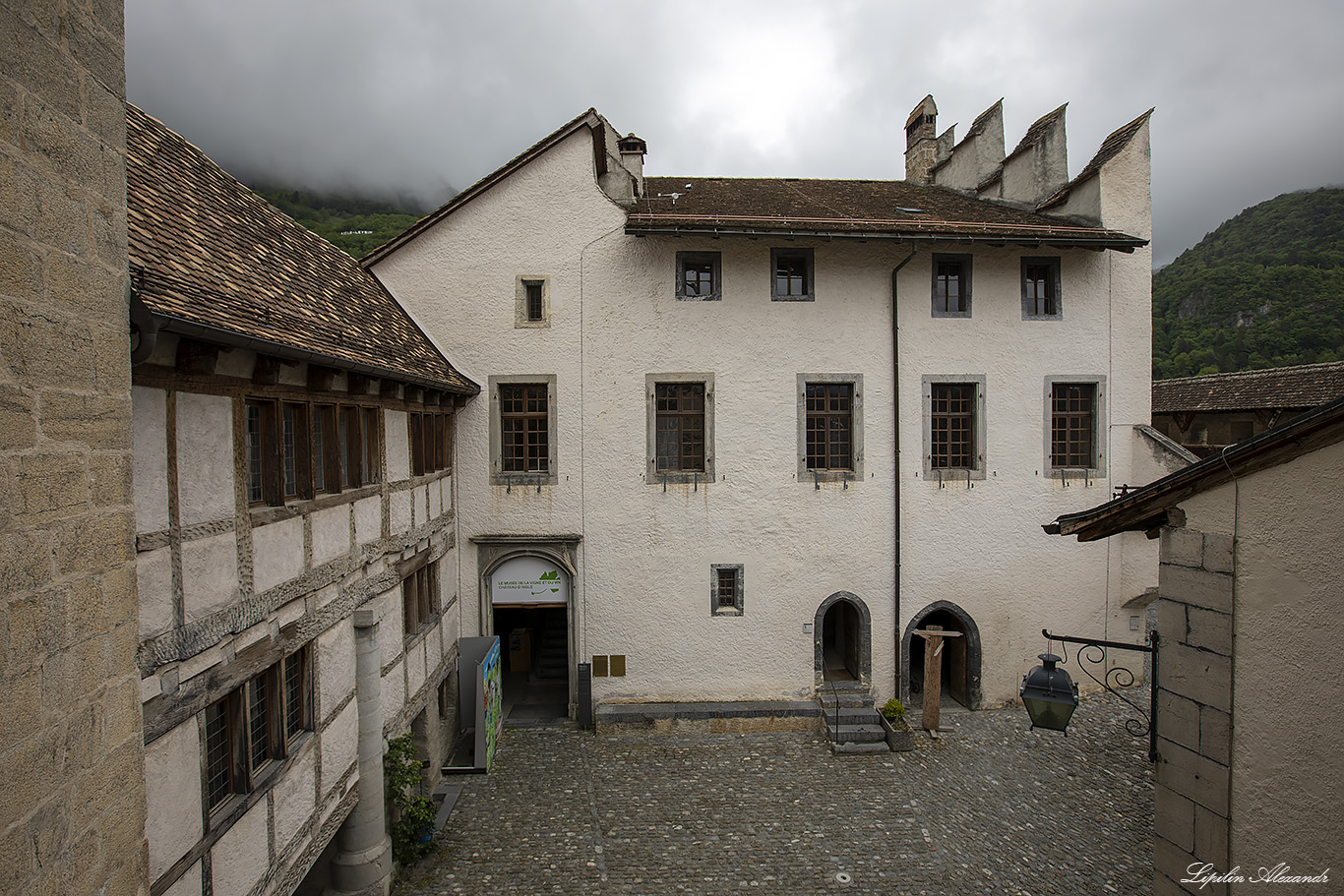 Замок Эгль - Эгль (Aigle) - Швейцария (Switzerland) -  Aigle Castle