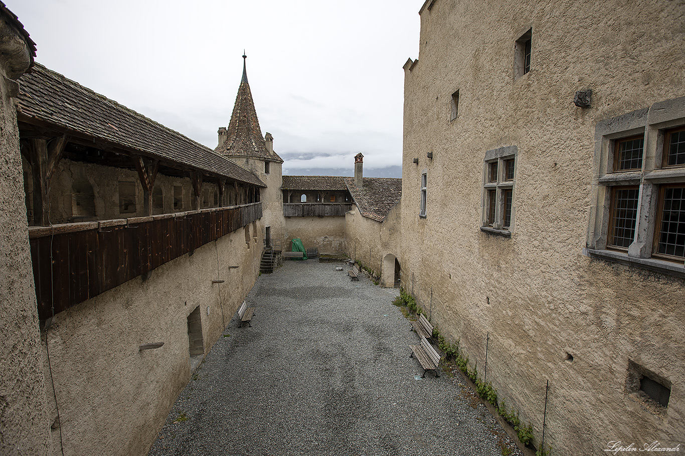 Замок Эгль - Эгль (Aigle) - Швейцария (Switzerland) -  Aigle Castle