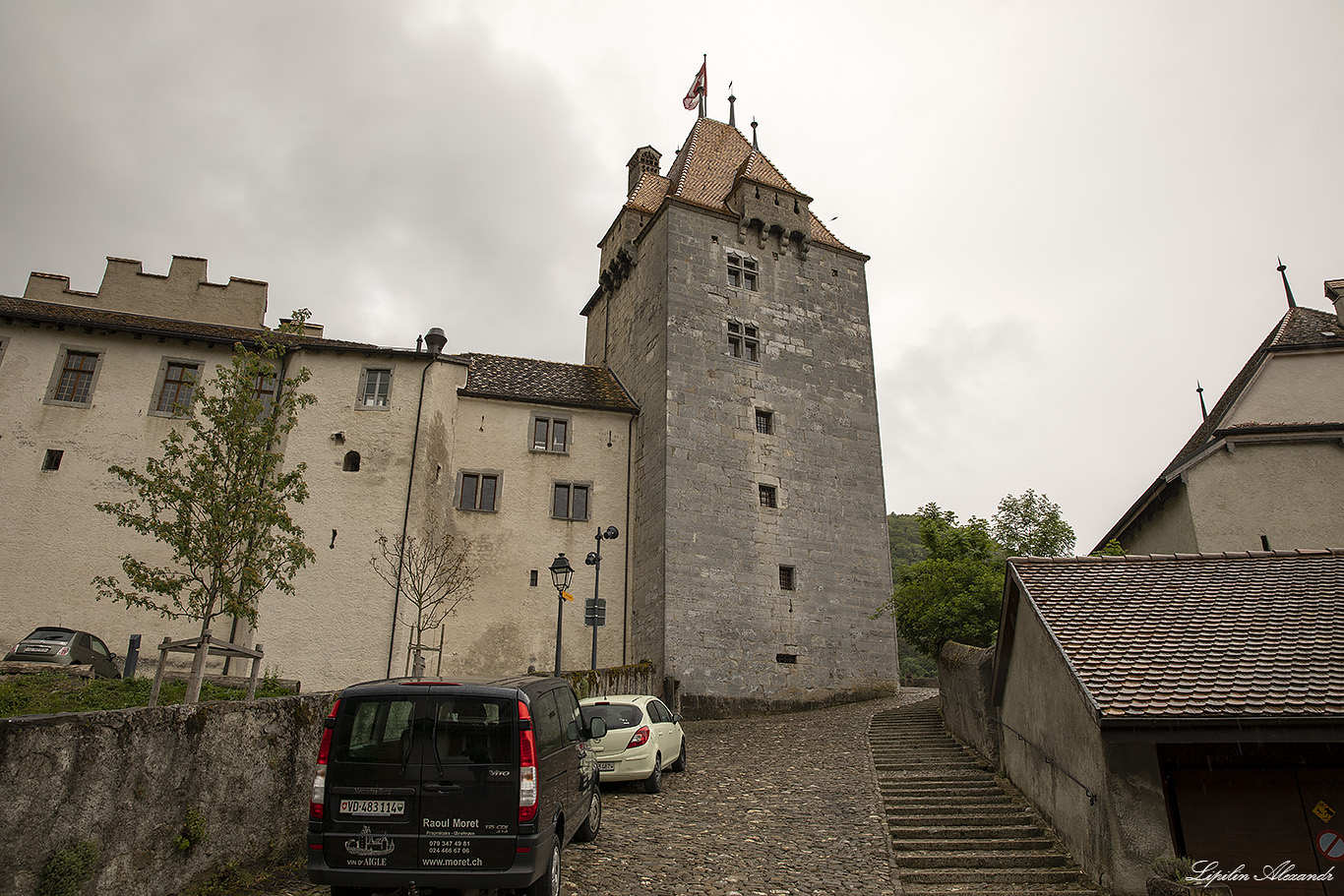 Замок Эгль - Эгль (Aigle) - Швейцария (Switzerland) -  Aigle Castle