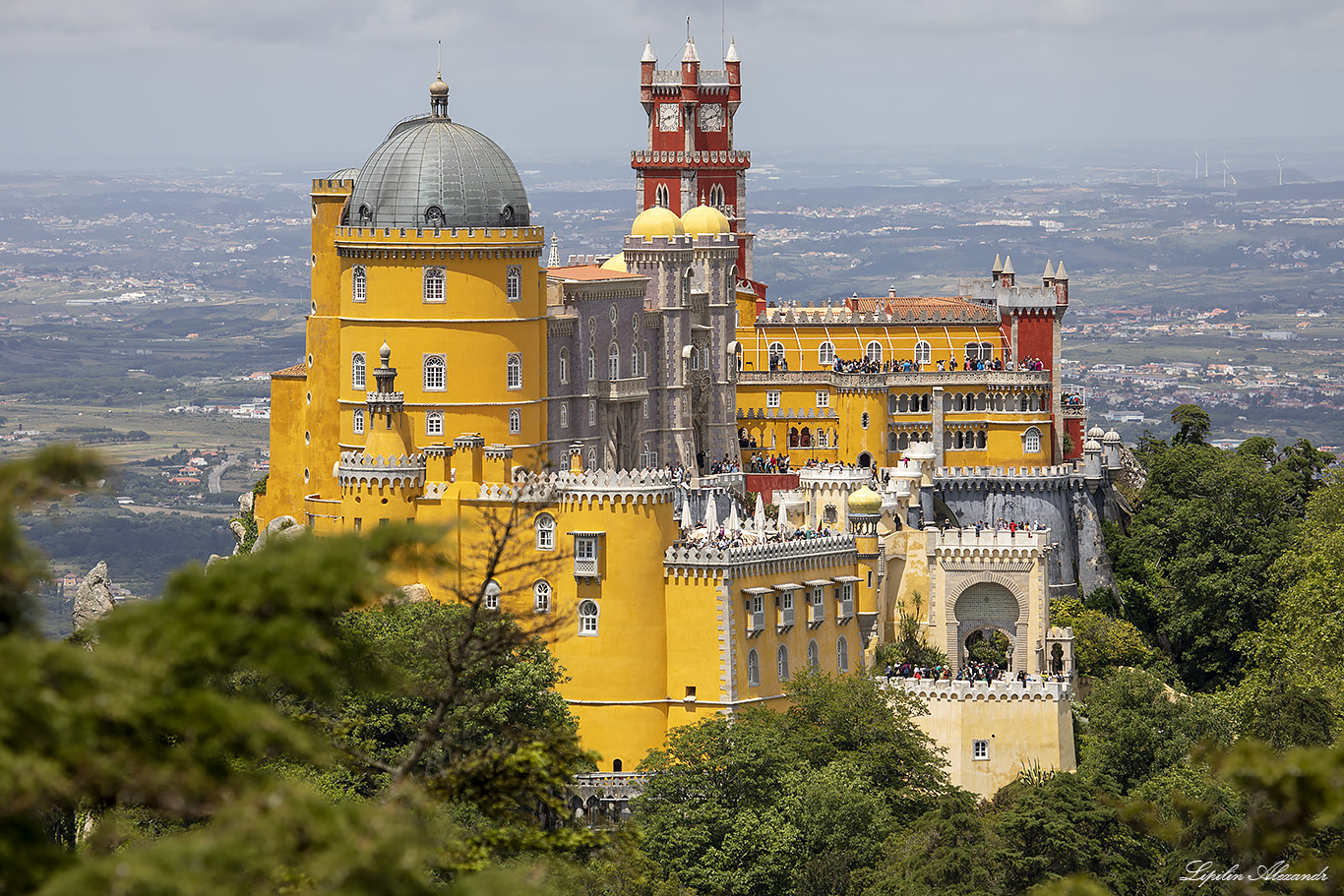 Дворец Пена (Estrada da Pena) - Португалия (Portugal)