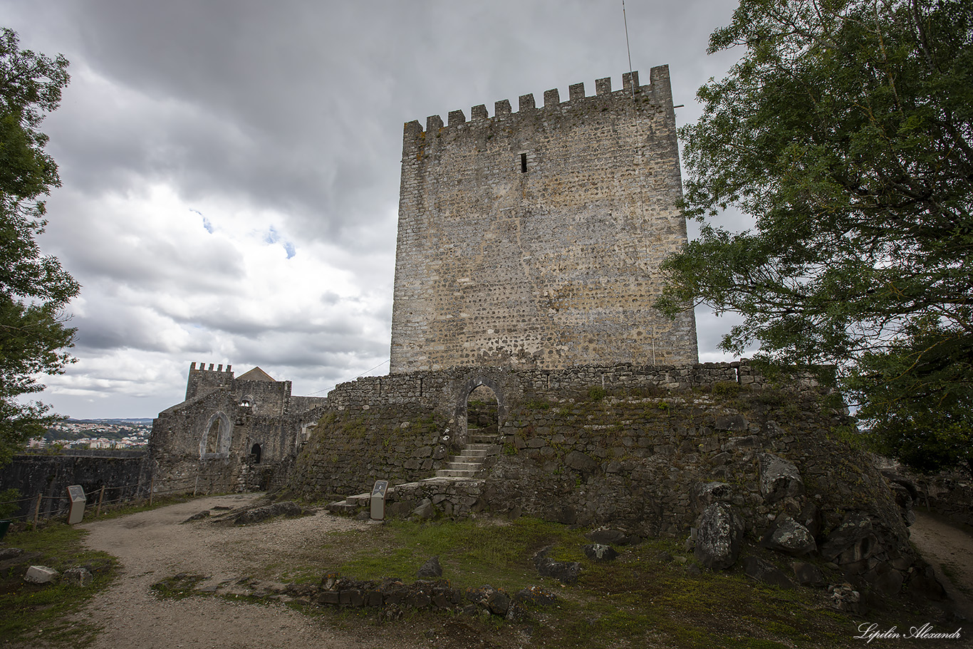 Замок Лерия (Castelo de Leiria)  - Лерия (Leiria) - Португалия (Portugal)