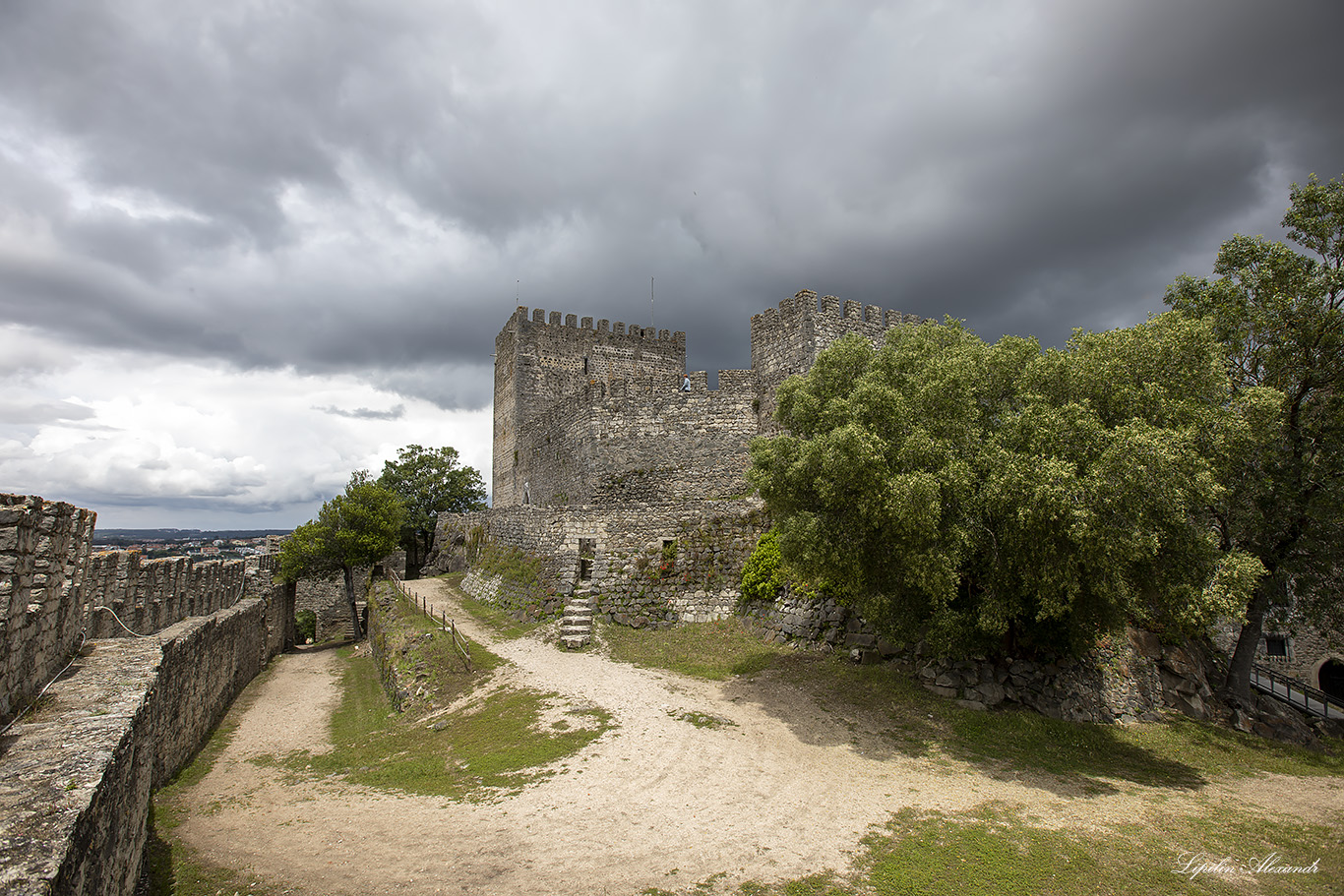 Замок Лерия (Castelo de Leiria)  - Лерия (Leiria) - Португалия (Portugal)