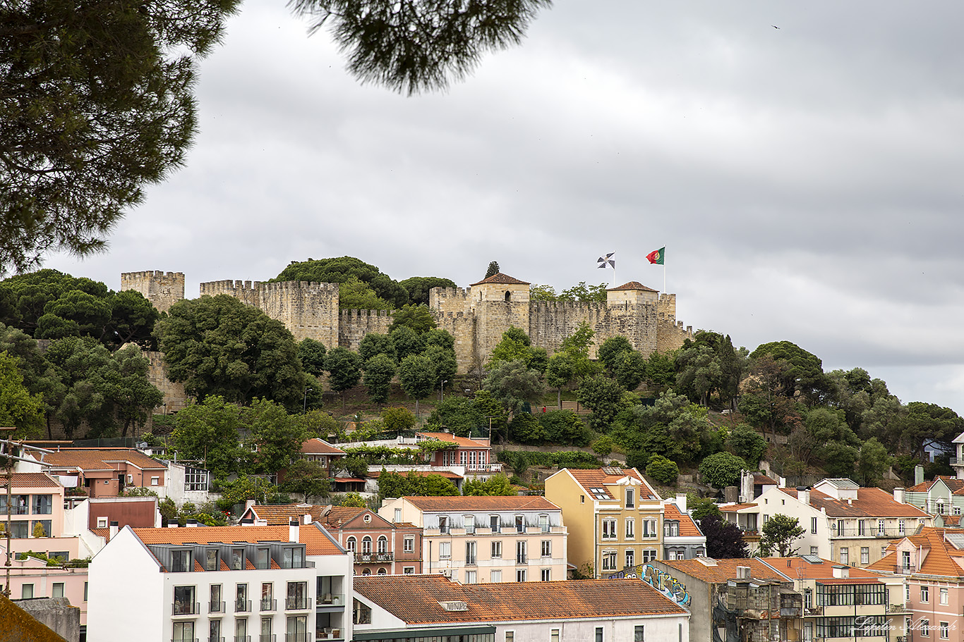 Замок Святого Георгия - Лиссабон (Lisboa) - Португалия (Portugal)