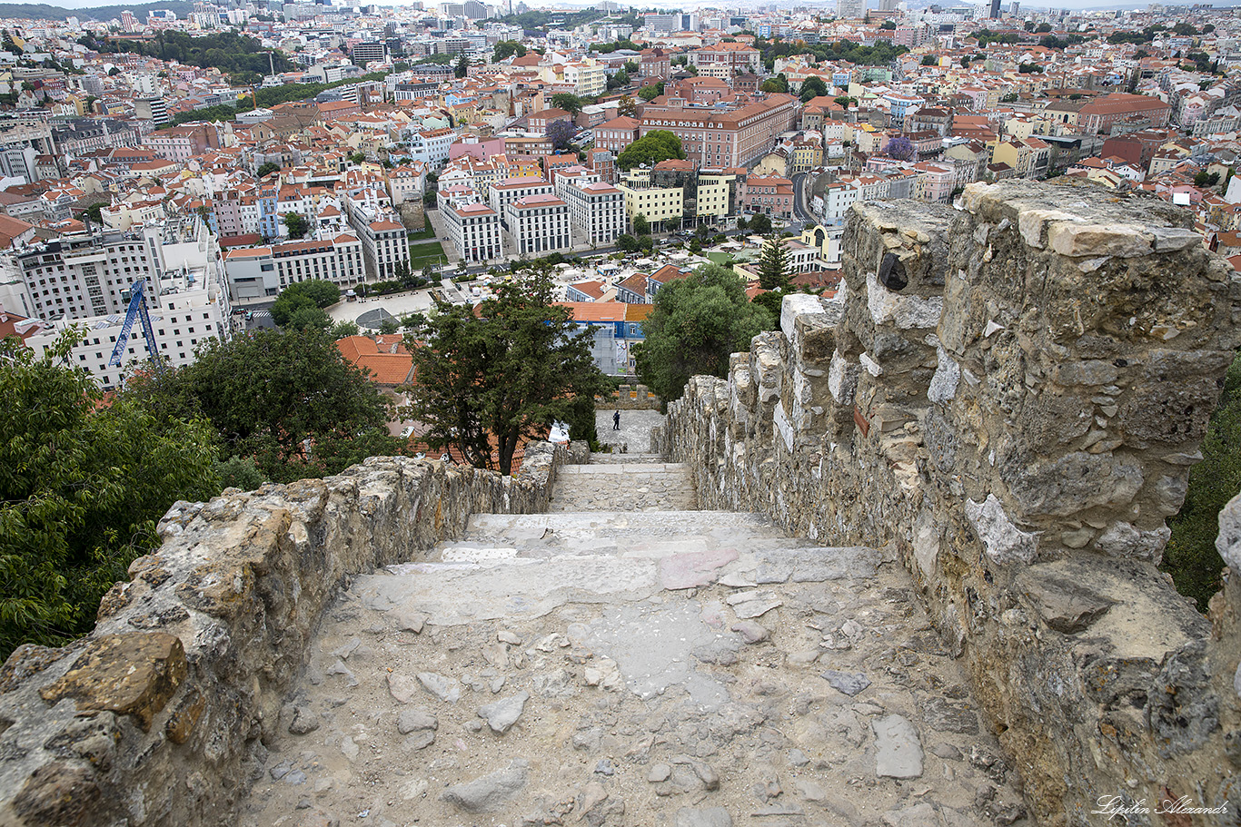 Замок Святого Георгия - Лиссабон (Lisboa) - Португалия (Portugal)