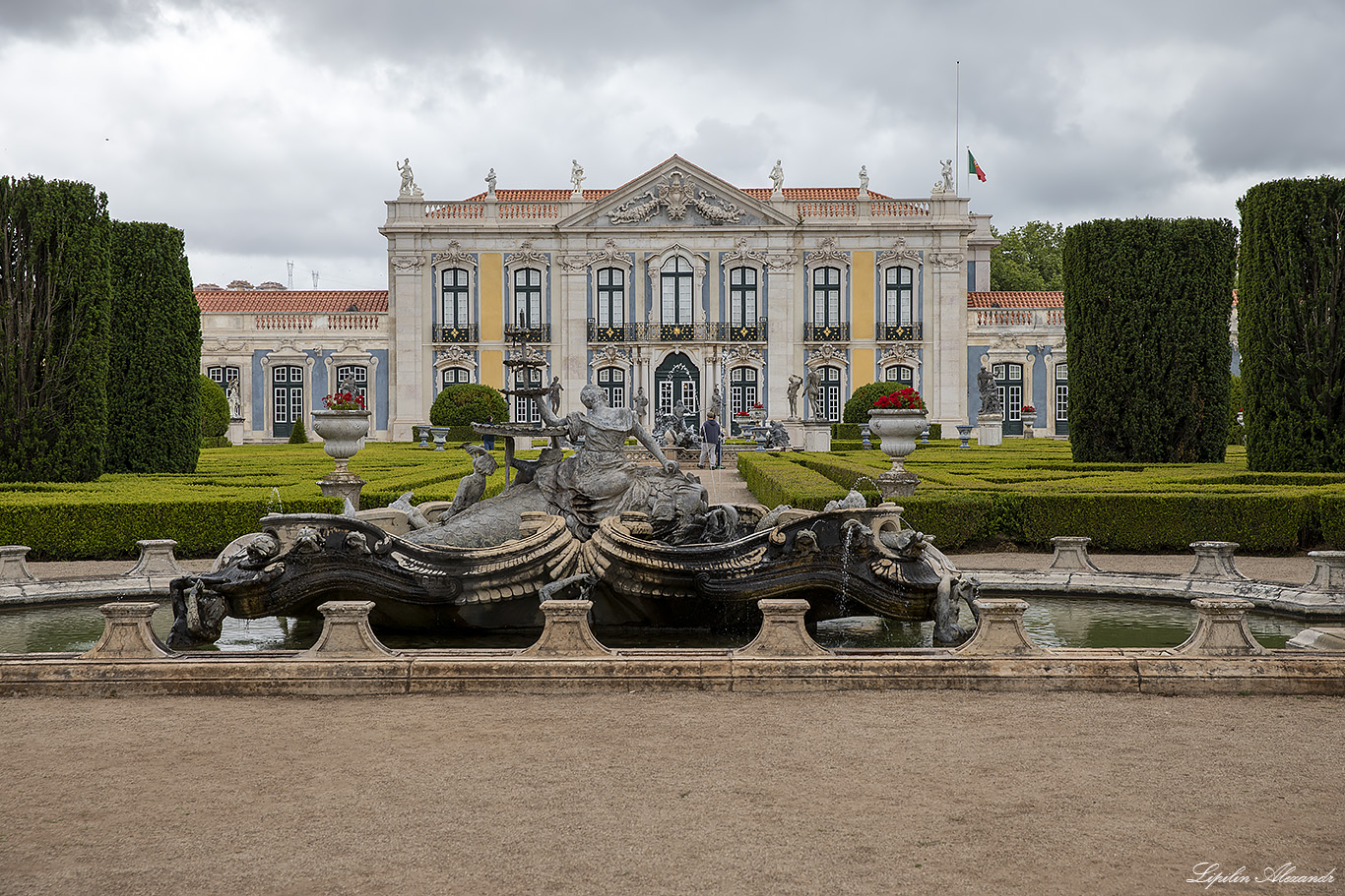 Национальный дворец и Сады Келуш (Palácio Nacional e Jardins de Queluz) Келуш (Queluz) - Португалия (Portugal)