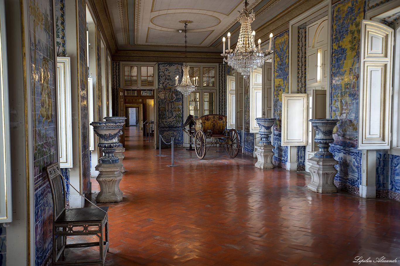 Национальный дворец и Сады Келуш (Palácio Nacional e Jardins de Queluz) Келуш (Queluz) - Португалия (Portugal)