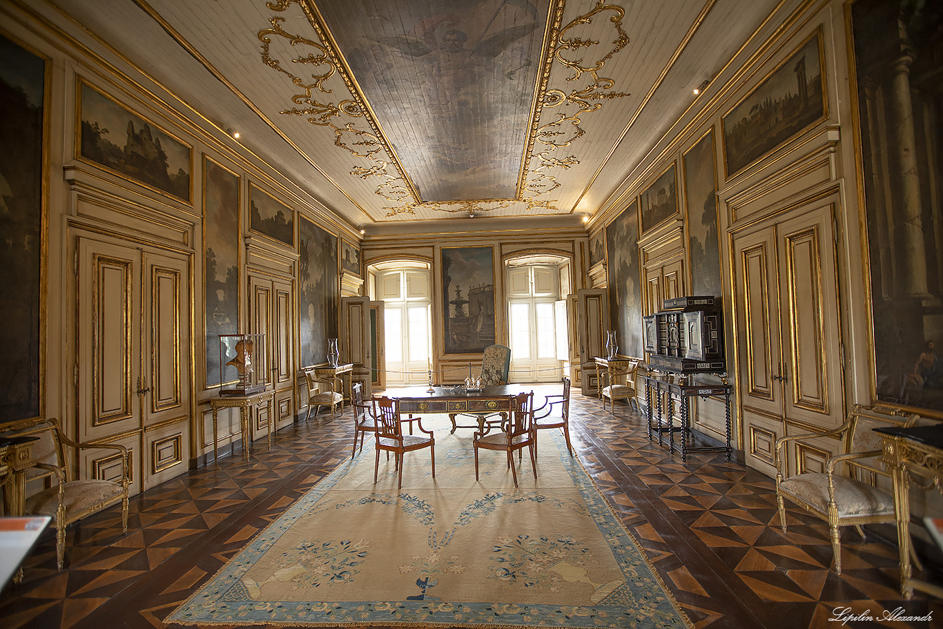 Национальный дворец и Сады Келуш (Palácio Nacional e Jardins de Queluz) Келуш (Queluz) - Португалия (Portugal)