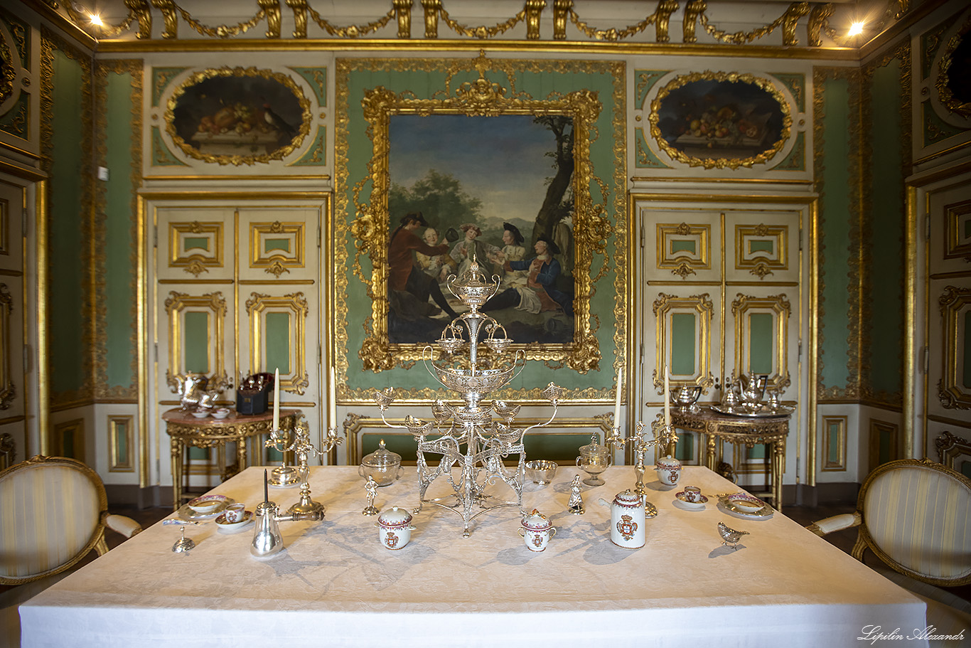 Национальный дворец и Сады Келуш (Palácio Nacional e Jardins de Queluz) Келуш (Queluz) - Португалия (Portugal)